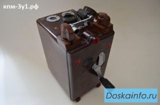Конденсаторная подрывная машинка КПМ-3У1, КПМ 3У, КПМ 3