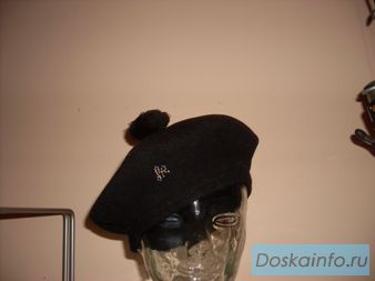 Продаю черный берет sonia rykiel