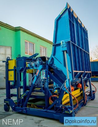 ООО «НЭМП» - установка по формовке стеновых блоков 