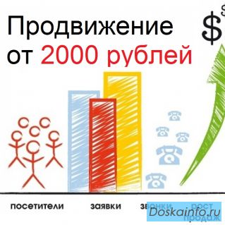 Услуги в продвижение и разработка сайтов.