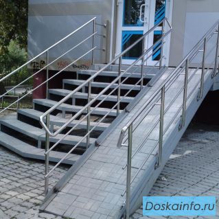 Пандусы для инвалидов с установкой