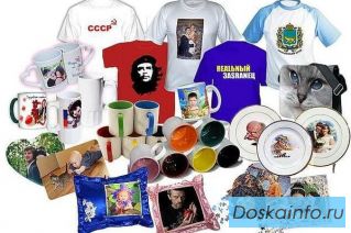 Печать сублимационная на кружка, футболках и т. д