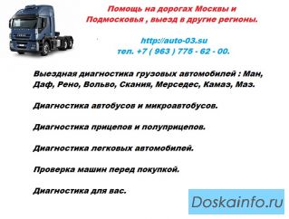 Выездная диагностика Маз