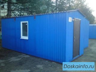 Металлические прочные бытовки рассчитаны для удобной перевозки
