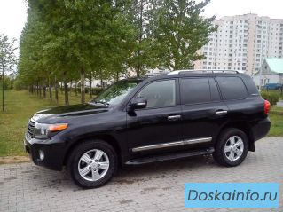 Аренда с водителем Land Cruiser 200 (7мест), 2014
