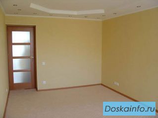 Шпатлевка, Штукатурка, Обои, Пол