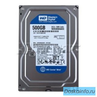 Продам HDD 500гб, Western Digital Caviar Blu