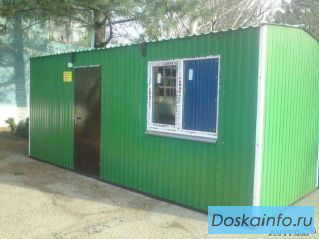 Дачные металлические домики , бытовки утепленные