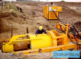 Горизонтальное бурение, прокол, бурошнек, гнб