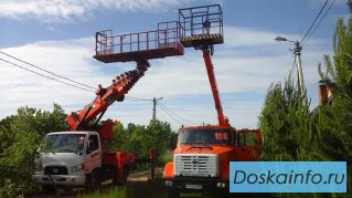 Аренда автовышки 12-28м люлька-балкон