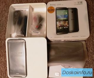   Смартфон - HTC «One M-8» (Silver), в состоянии нового 