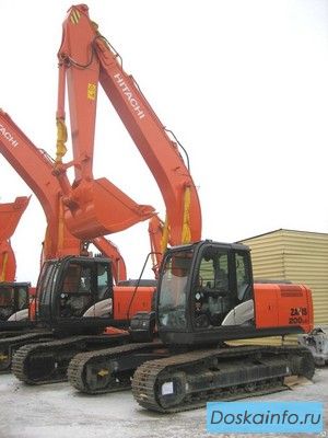 Сдаем в аренду гусеничный экскаватор HITACHI ZX