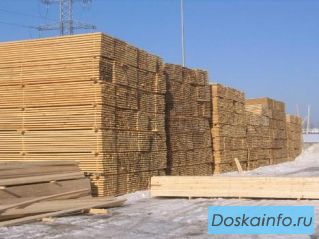 Пиломатериал брус, доска  7600 руб за куб/м