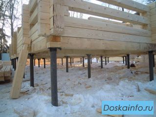 Фундамент на винтовых сваях в Зарайске