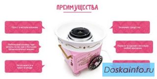 Аппарат для приготовления сладкой ваты Carnival