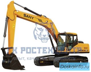 Аренда роторно-буровых установок SANY, экскаваторов, а также другой дорожно-строительной техники