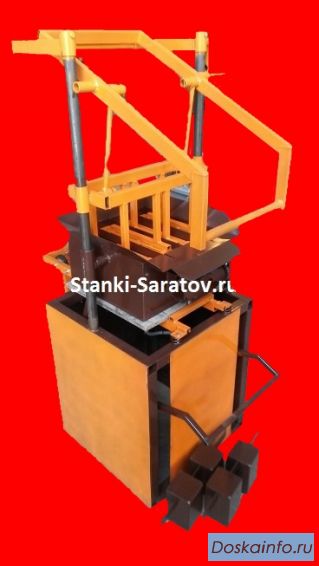 СТАНКИ ДЛЯ ПРОИЗВОДСТВА ШЛАКОБЛОКОВ