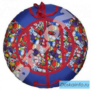 Санки-ватрушка 85 см Смайлы Belon