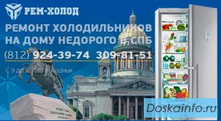 Ремонт холодильников на              дому недорого в СПб