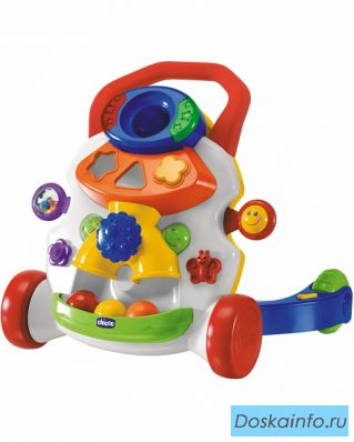 Игровой центр-ходунки 2 в 1 chicco (чико)
