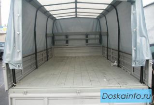 Кузова тентованные на газель