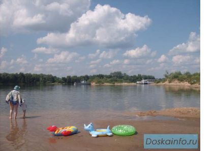 Дом с видом на реку Оку