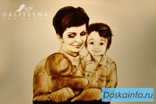 Шоу песочной анимации и светопись в Курске