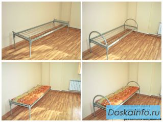 Металлические кровати для рабочих в Калуге