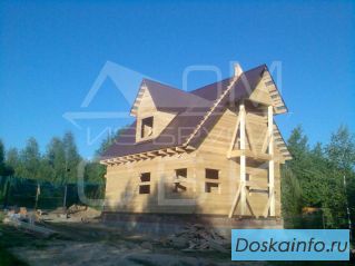 Строительство домов из профилированного бруса