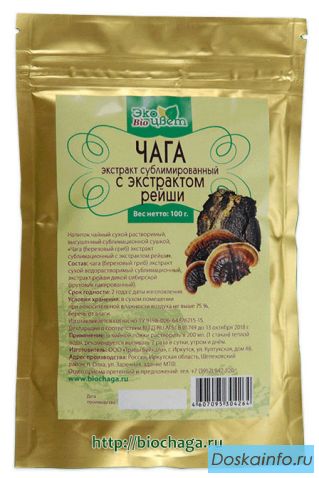 Экстракт чаги    .