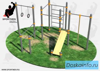 Cпортивные комплексы для дачи, Турник, Брусья