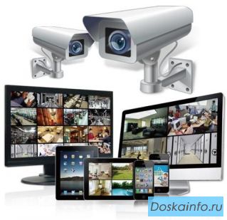Видеонаблюдение IP, GSM-сигнализация