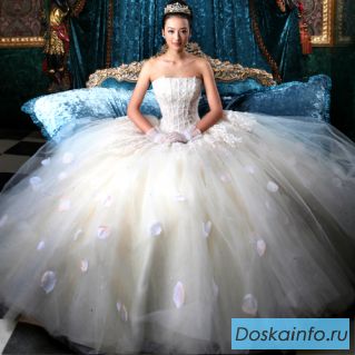 Роскошное свадебное платье из Америки