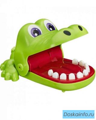 Настольная игра крокодильчик дантист hasbro