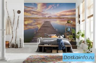 Фотообои с индивидуальным дизайном.