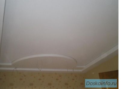 Бесшовные натяжные потолки, натяжные потолки
