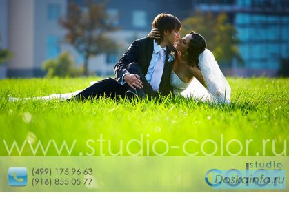 Свадебные фотографии  от Color Studio 