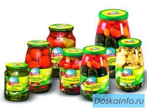 Овощная консервация '4 сезона' ТМ оптом