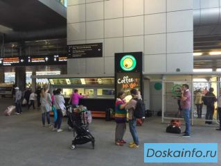 Кофейные павильоны в Аэропорту Пулково