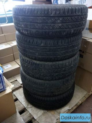 Шины б/у 5шт Yokohama A.Drive 195х65R15 91Т, лето