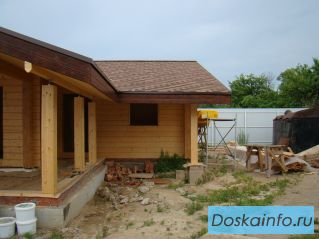 Строительство домов из профилированного бруса