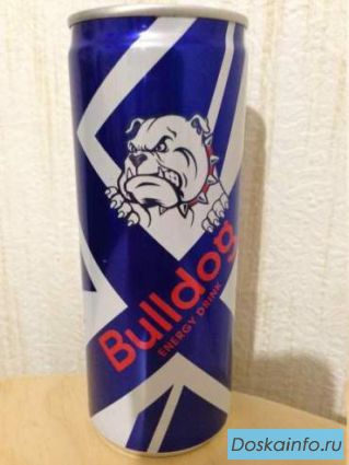 Bulldog, безалкогольный энергетический напиток