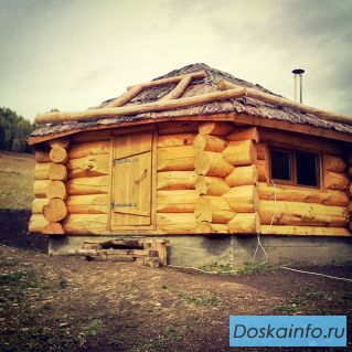 Срубы домов и бань из Алтайского Кедра. Канадская рубка.