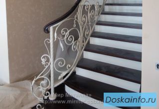 Кованые перила и ограждения
