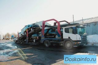 Перевозка автомобилей         автовозами