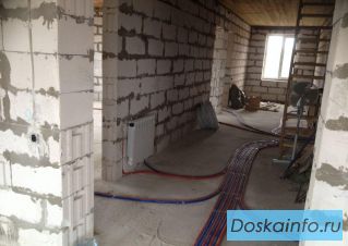 Mонтаж отопления, теплый пол, системы водоснабжени
