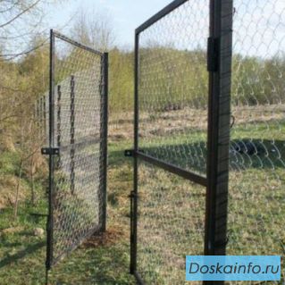 Продам ворота и калитки: каркас/с сеткой/с прутьями