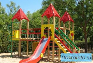 Оборудование для детской площадки (для детского сада)