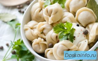 Вкусные домашние пельмени и вареники из отборных ингредиентов!
