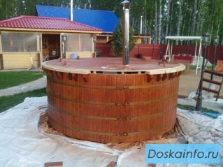 Японские купели фурако с подогревом